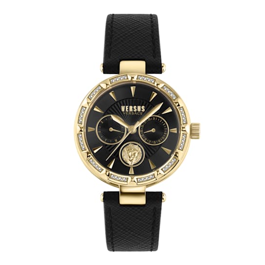 Versus Sertie Crystal Multifunction Strap Watch