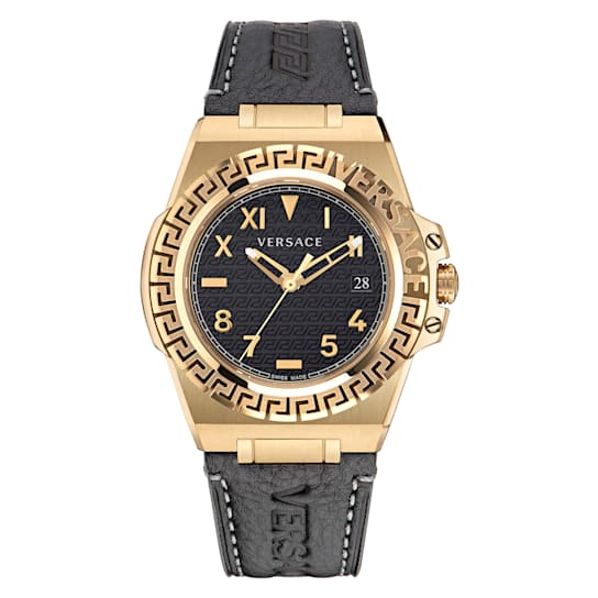 Versace Greca Reaction Strap Watch