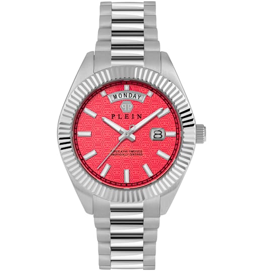 Date Superlative Stainless Steel Bracelet Mens Watch