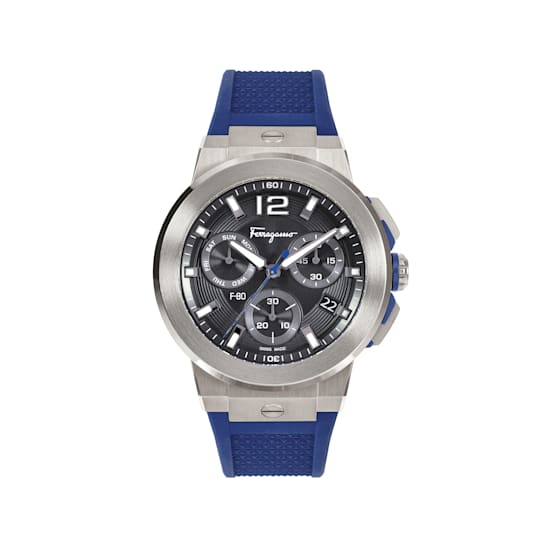 Salvatore Ferragamo F-80 Strap Watch