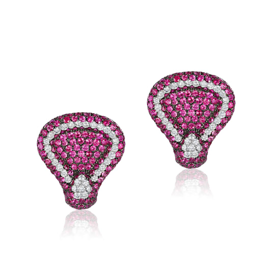 Andreoli Sapphire And Diamond Earrings