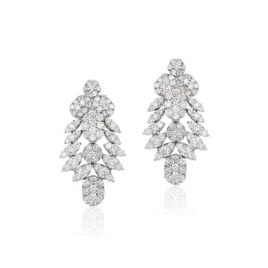 Andreoli Diamond Chandelier Earrings