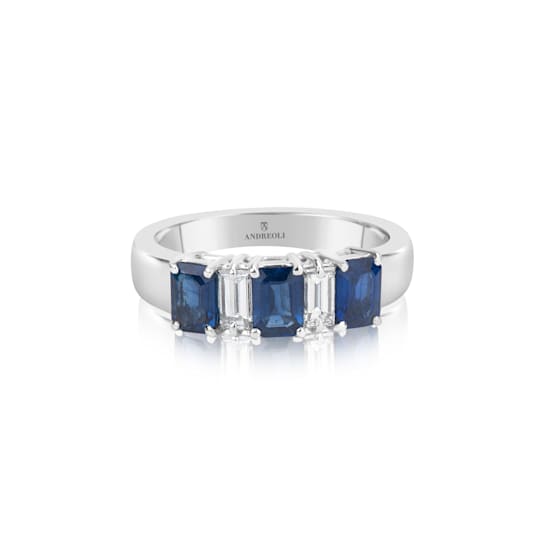 Andreoli Sapphire And Diamond Ring