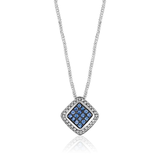 Andreoli Sapphire And Diamond Necklace