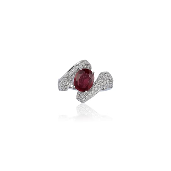 Andreoli Diamond And Ruby Ring