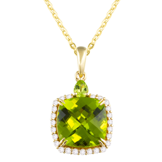BELLARRI 14kt Yellow Gold Peridot Pendant from the Forever Young
Collection by BELLARRI