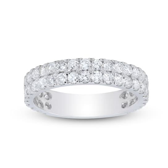 Gin & Grace 14K White Gold Natural White Diamonds Ring