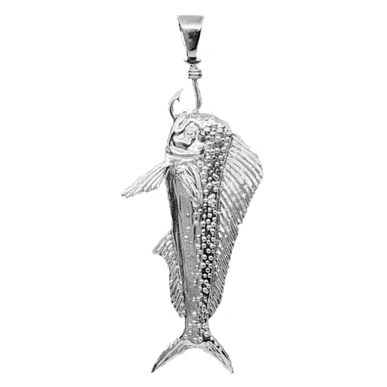 Sterling Silver Mahi Pendant.