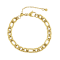 REBL Bradley 18K Yellow Gold Over Hypoallergenic Steel Figaro Chain Bracelet