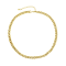 REBL Aria 18K Yellow Gold Over Hypoallergenic Steel Chain Necklace