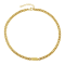 REBL Sloan 18K Yellow Gold Over Hypoallergenic Steel Cuban Link Chain Necklace