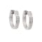Diana M. Fine Jewelry 14K White Gold 0.10ctw Diamond Accent Earrings