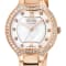 Gevril Women's Lugano Swiss Diamond Watch, Stainless Steel IPRG Bracelet