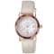 GV2 Women's Marsala Tortoise Mother Of Pearl Dial, Tan Suede Strap Watch