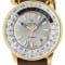 Gevril Men's Wallabout Silver Dial Leather Strap Watch