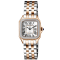 GV2 Milan Women's Silver Dial 2 tone Rose gold  Watch