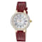 GV2 by Gevril Women's Astor II 9142-L4 MOP Dial Diamond Red Leather
Swiss Watch
