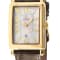 Gevril Ave of Americas Mini Women’s IPYG SS Case, White MOP Dial Watch,
Genuine Tan Leather Strap