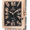 Gevril Men's Avenue of America's IPRG Black dial, Two toned IPRG
Stainlessl Steel Watch