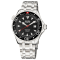 Gevril Men 48800 Hudson Yards Swiss Automatic Diver Rotating Ceramic
Bezel Watch