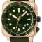 GV2 Men's XO Submarine RG Case, RG/GRN/ Bezel, Olive Dial, Genuine Green
Canvas Strap