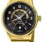 Gv2 by Gevril Men's 42306B Giromondo Stainless Steel Date Swiss Watch