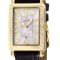 Gevril Ave of Americas Mini Women’s IPYG Stainless Steel DIamond
Case,White MOP Dial Watch