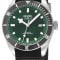 Gevril Men's Yorkville Green Dial steel Watch