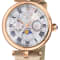 GV2 Florence Women's Mother of Pearl Dial Diamond Cut Ring, Tan Leather
Strap Watch