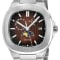 GV2 Men's Potente Moon Phase Swiss Automatic Watch, Stainless Steel Bracelet
