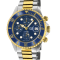 Gevril Men's Wall Street Chrono Blue Dial Blue Ceramic Bezel Two toned
IPYG Stainless Steel Bracelet
