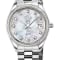 GV2 Women's Turin Diamond, White MOP DIal, Stainless Steel Watch