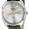 Gevril Five Points Men's Silver Dial Leather Strap Watch