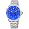 Gevril Men 48801 Hudson Yards Swiss Automatic Diver Rotating Ceramic
Bezel Watch