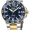 Gevril RiverSide Swiss Automatic Watch, Two tone SS/IPYG Stainelss Steel Bracelet