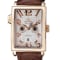 Gevril Men's Avenue of Americas Serenade Silver Dial Leather Watch