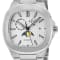 GV2 Men's Potente Moon Phase Swiss Automatic Watch, Stainless Steel Bracelet