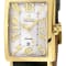Gevril Men's Avenue of America's IPYG White dial, Genuine Olive Leather Band