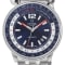Gevril Men's Wallabout Blue Dial Stainless Steel Bracelet