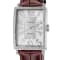 Gevril Women's Avenue of Americas Glamour MOP Dial Burgundy Leather
Strap Watch