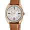 GV2 Women's Palermo Diamond Watch, Genuine Beige Vegan Leather Strap.