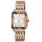 GV2 Women's Bari Tortoise Mother of Pearl Dial Rose Gold Bracelet Watch