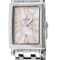 Gevril Ave of Americas Mini Women’s Stainless Steel Case,White MOP Dial Watch
