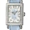 Gevril Women's Avenue of Americas Super Mini MOP Dial Light Blue Leather Watch
