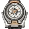 GV2 3404 Triton Men's Black Dial Calfskin Leather Watch