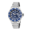 Gevril Men's Wall Street Royal BLU Dial Royal BLU Ceramic Bezel
Stainless Steel Bracelet