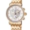GV2 Marsala Chrono Pave Women's White Dial Stainless steel Watch