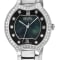 Gevril Women's Lugano Swiss Diamond Watch, Stainless Steel Bracelet Watch