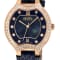 Gevril Women's Lugano Swiss Diamond Watch, Genuine Italian Handmade
Leather Strap