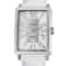 Gevril Women 6209NE Glamour Automatic White Diamond Crocodile Leather Wristwatch
